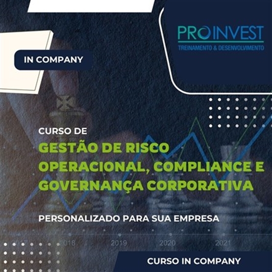 Curso Gestão de Risco Operacional, Compliance e Governança Corporativa: Conceitos e Casos Práticos