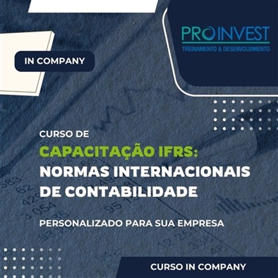 Capacitação IFRS: Normas Internacionais de Contabilidade